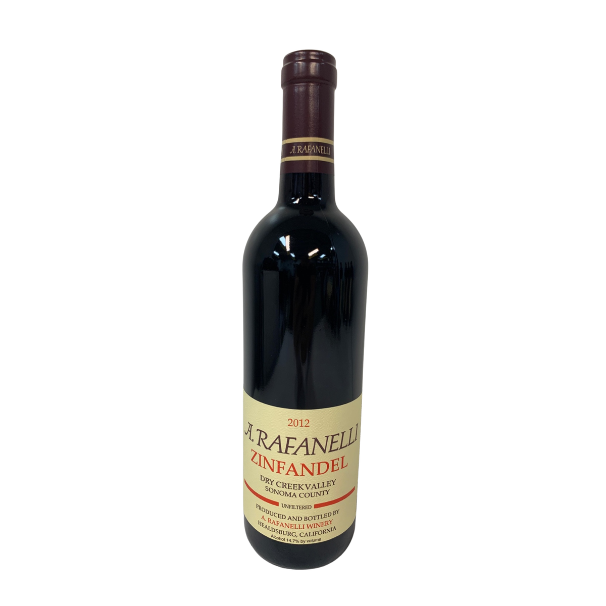 A. Rafanelli Zinfandel, Dry Creek Valley, California, USA 2012