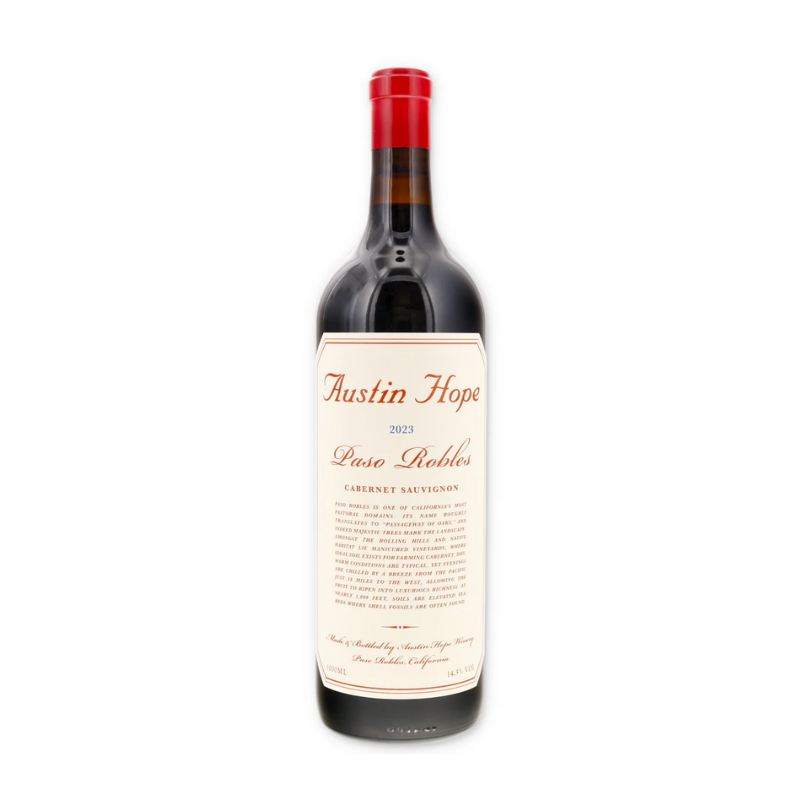 Austin Hope Cabernet Sauvignon, Paso Robles, California, USA 2023 1L