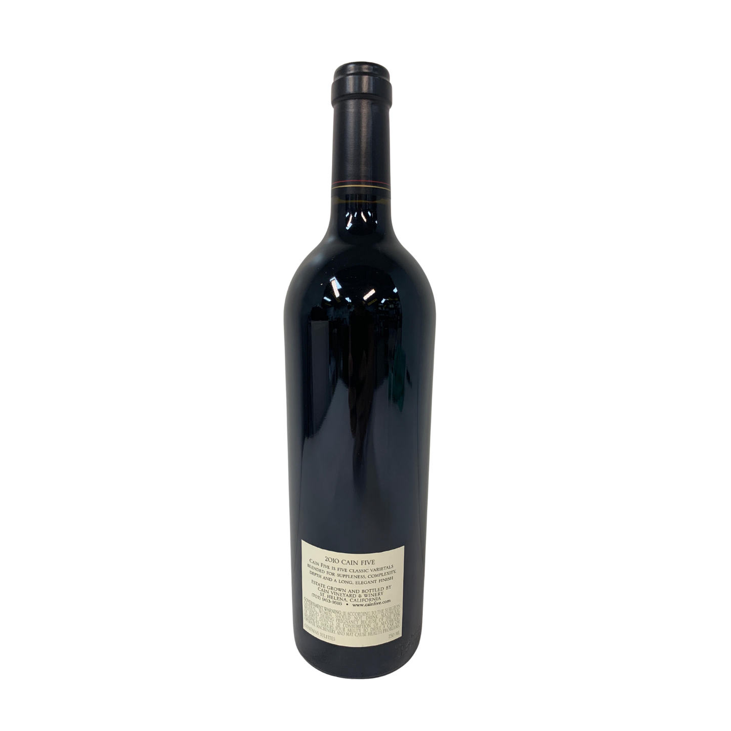 Cain Five Bordeaux Blend, Spring Mountain District, Napa Valley, California, USA 2010