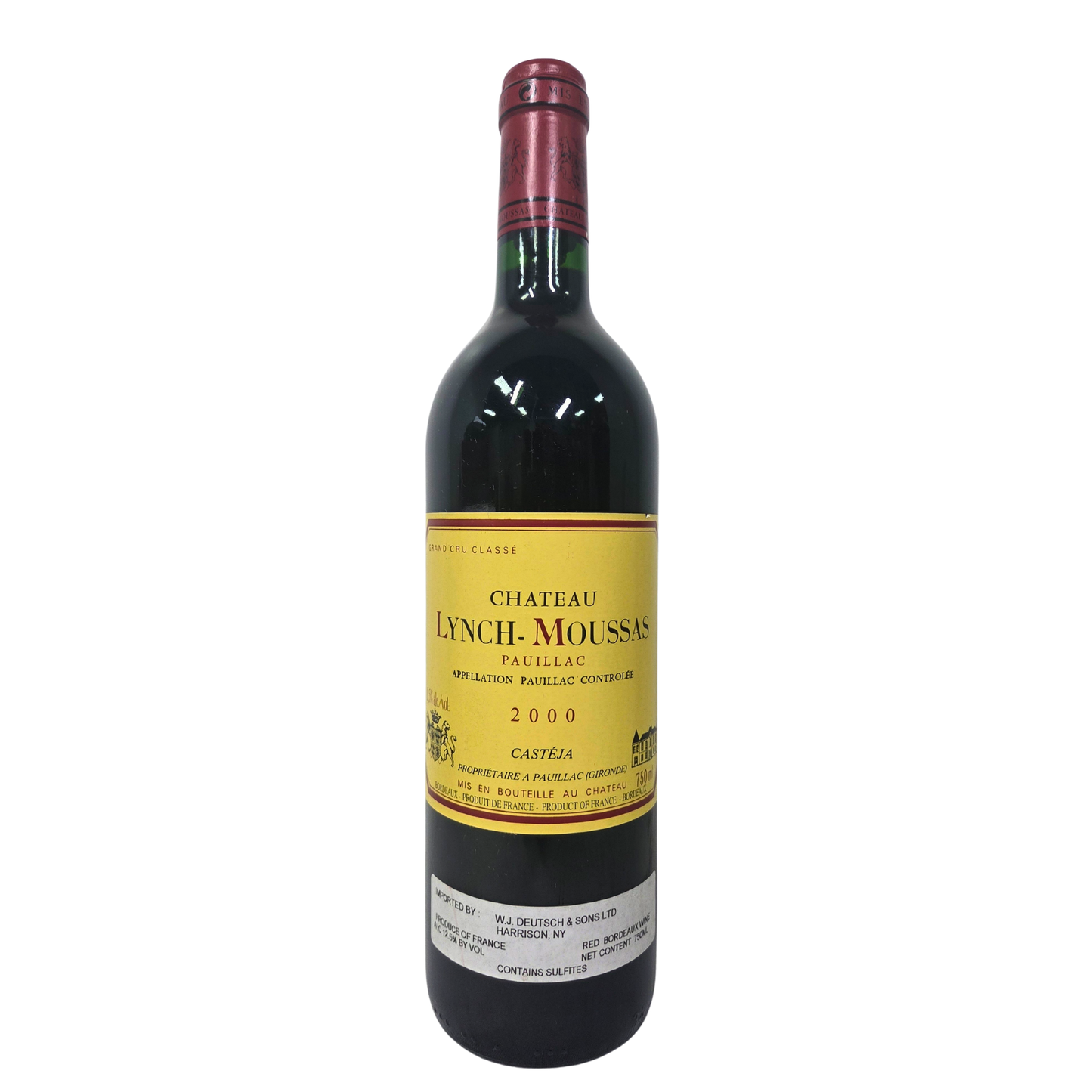 Chateau Lynch-Moussas, Pauillac, France 2000