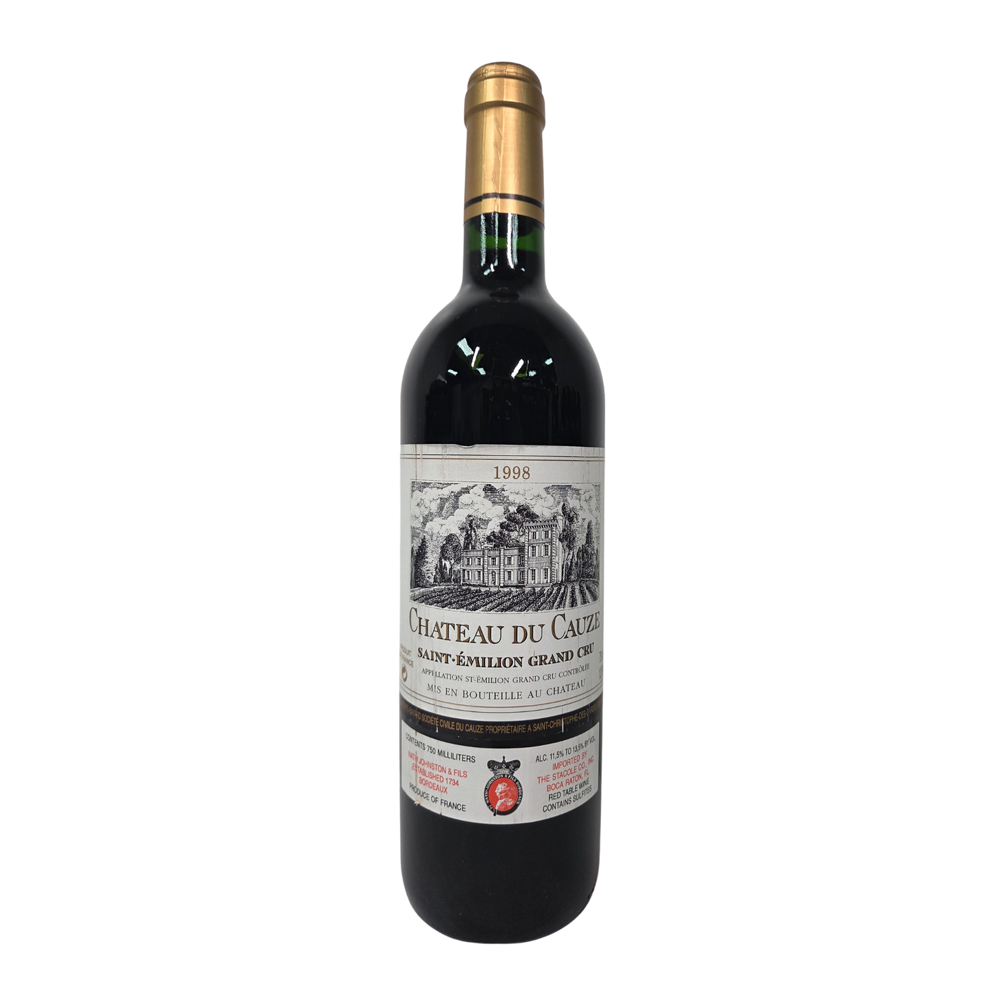 Chateau du Cauze, Saint-Emilion Grand Cru, France 1998