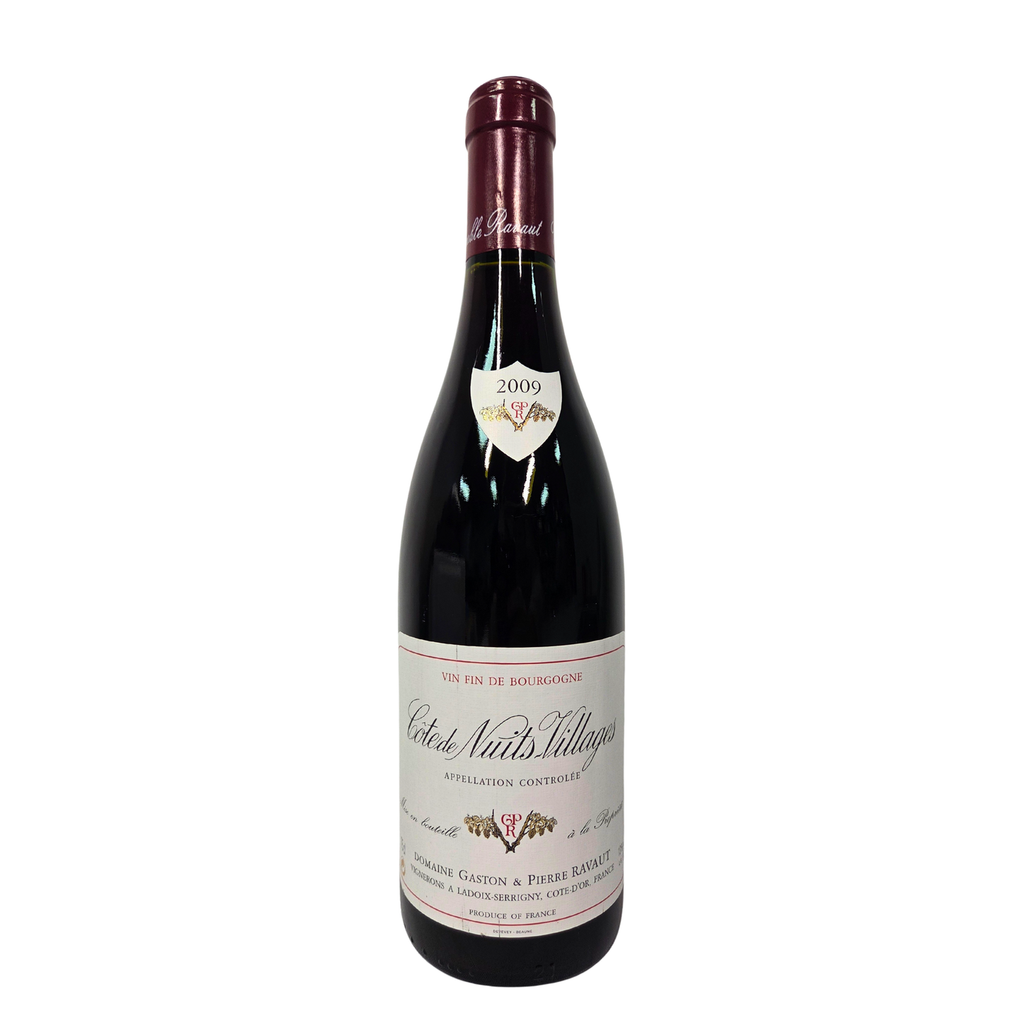 Domaine Gaston & Pierre Ravaut Cote de Nuits-Villages, Burgundy, France 2009