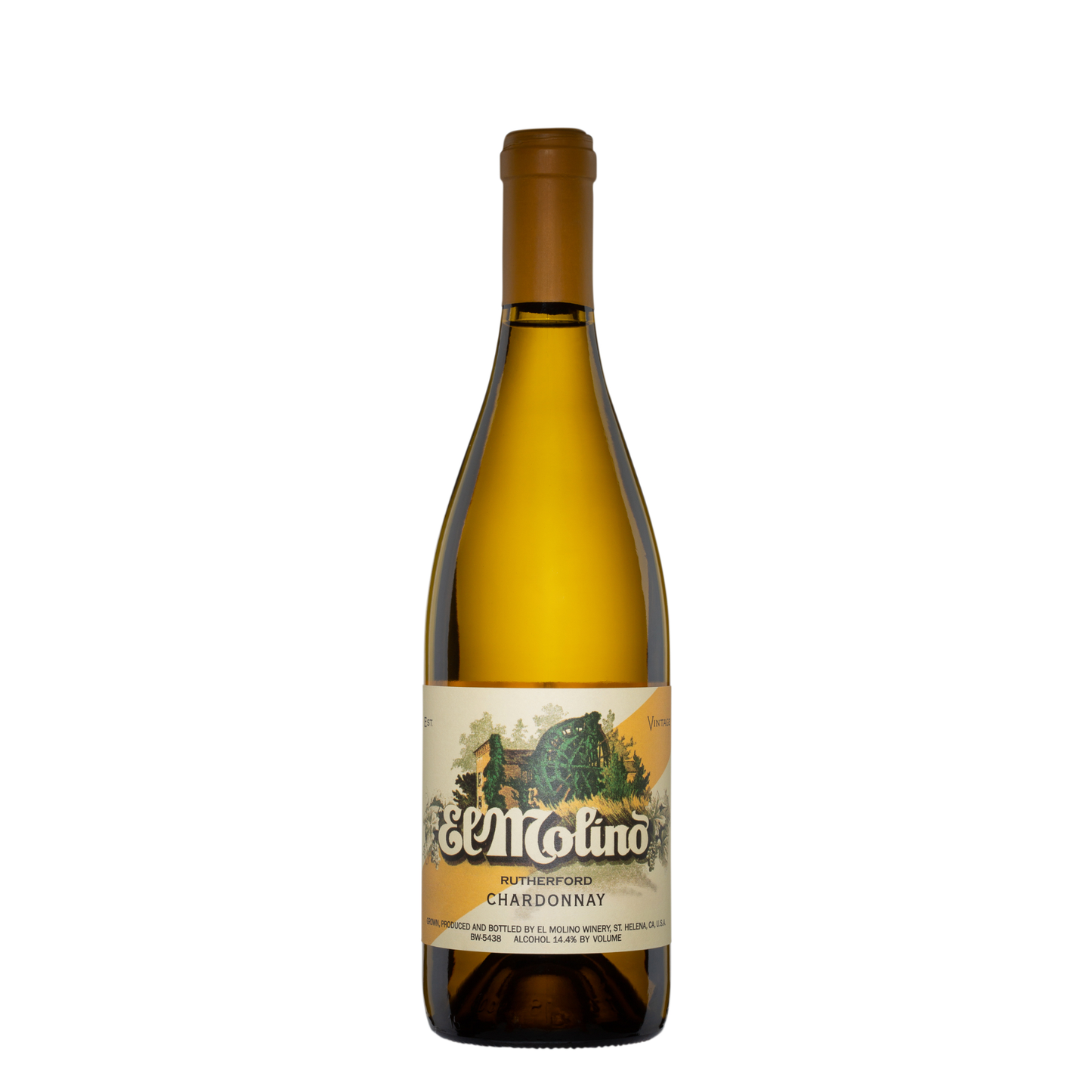 El Molino Chardonnay Rutherford, USA, 2012