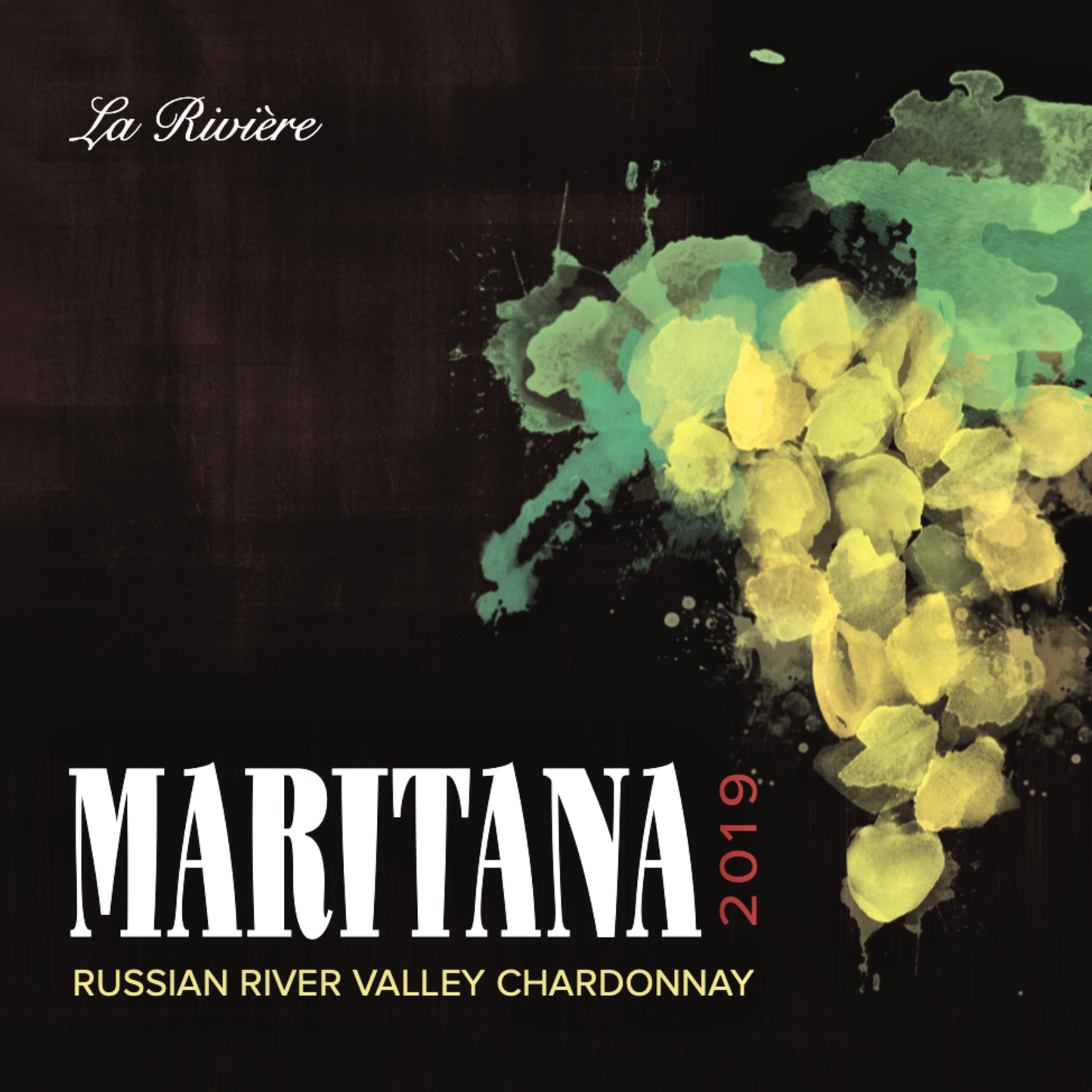 Maritana Vineyards 'La Riviere' Chardonnay, Russian River Valley, California, USA 2019