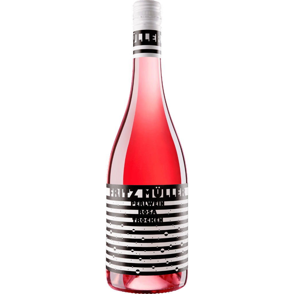 Fritz Muller Perlwein Rosa Trocken, Rheinhessen, Germany NV