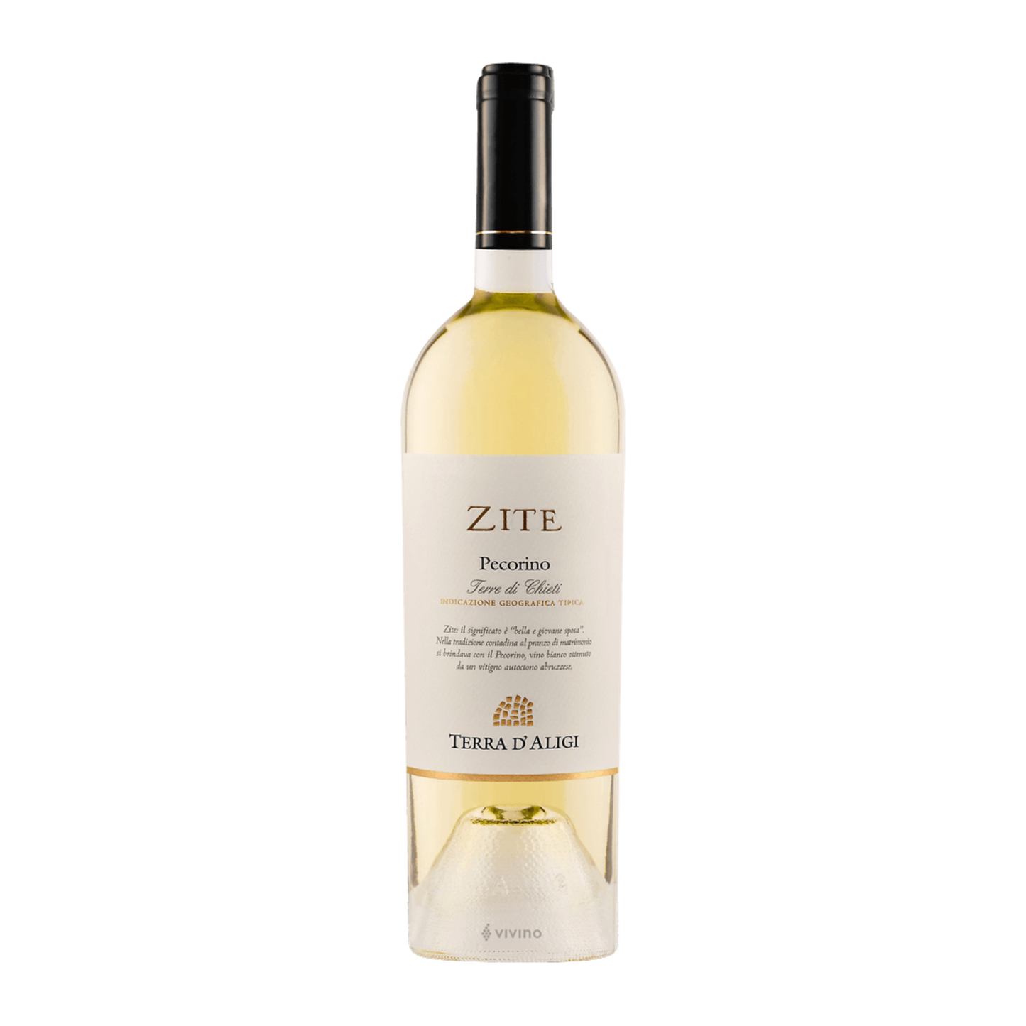 Terra d'Aligi 'Zite' Pecorino Terre di Chieti IGT, Abruzzo, Italy 2021