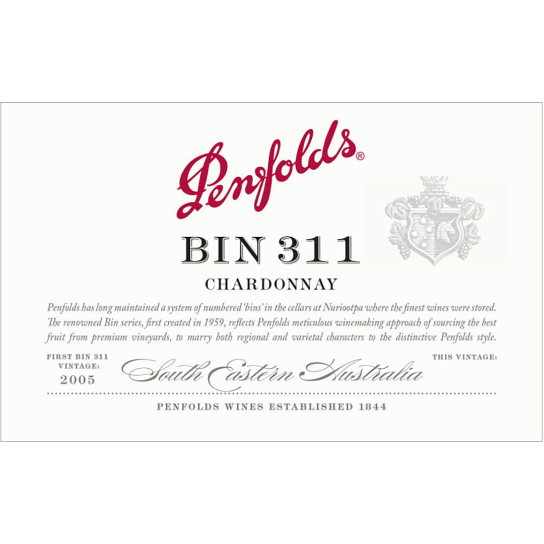 Penfolds Bin 311 Chardonnay, Tumbarumba, Australia 2019