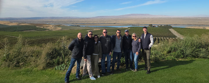 Washington wine country scenery