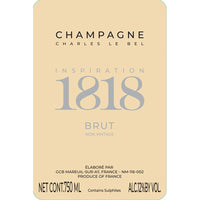 Charles Le Bel Inspiration 1818, Brut, Champagne, France