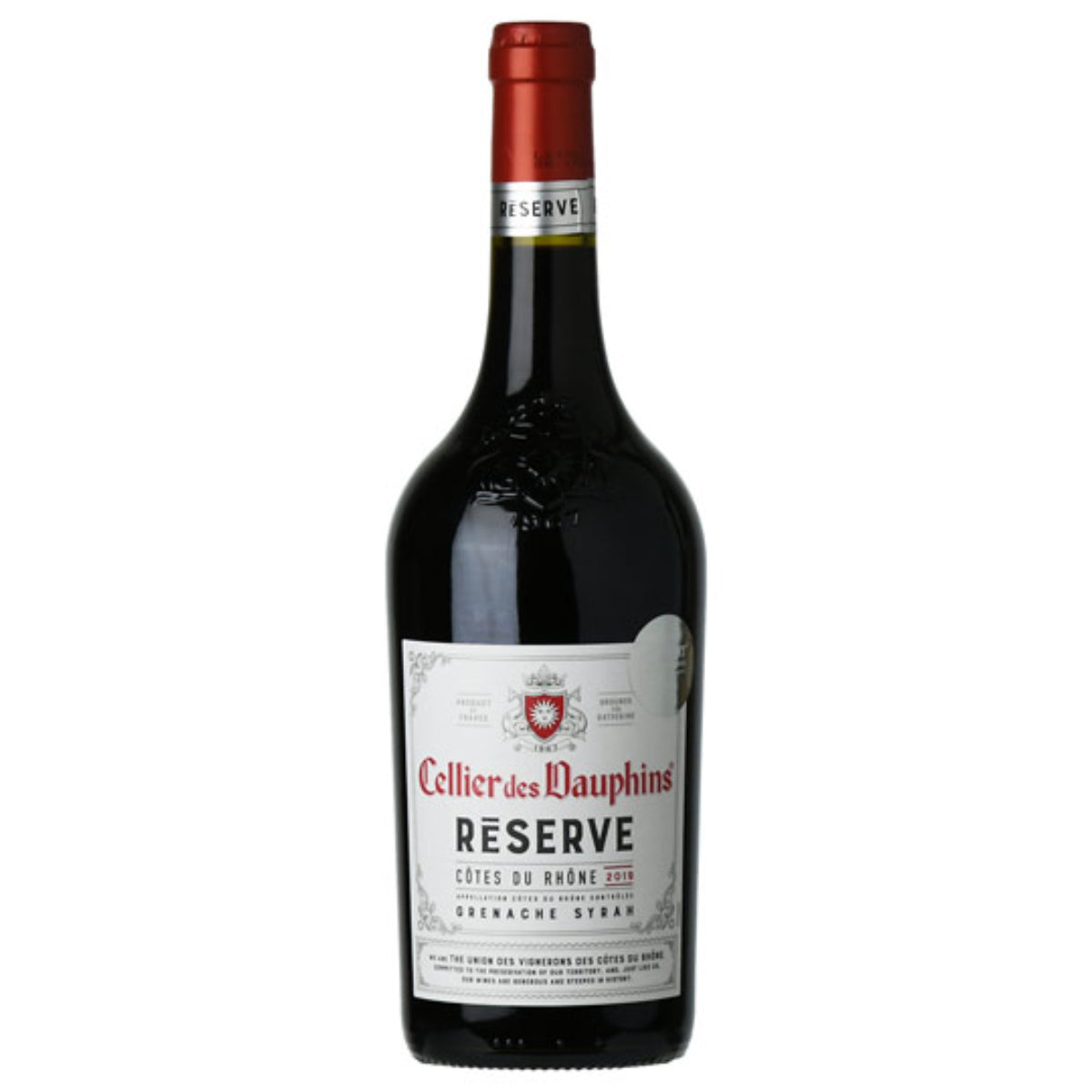 2019 Cellier des Dauphins Reserve, Cotes du Rhone France – Grapebottle