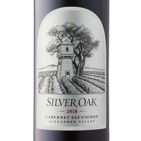 Silver Oak, Cabernet Sauvignon, Alexander Valley, Sonoma, California, United States 2018