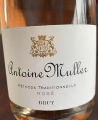 Antoine Muller Methode Traditionnelle Brut Rose, Alsace, France, NV