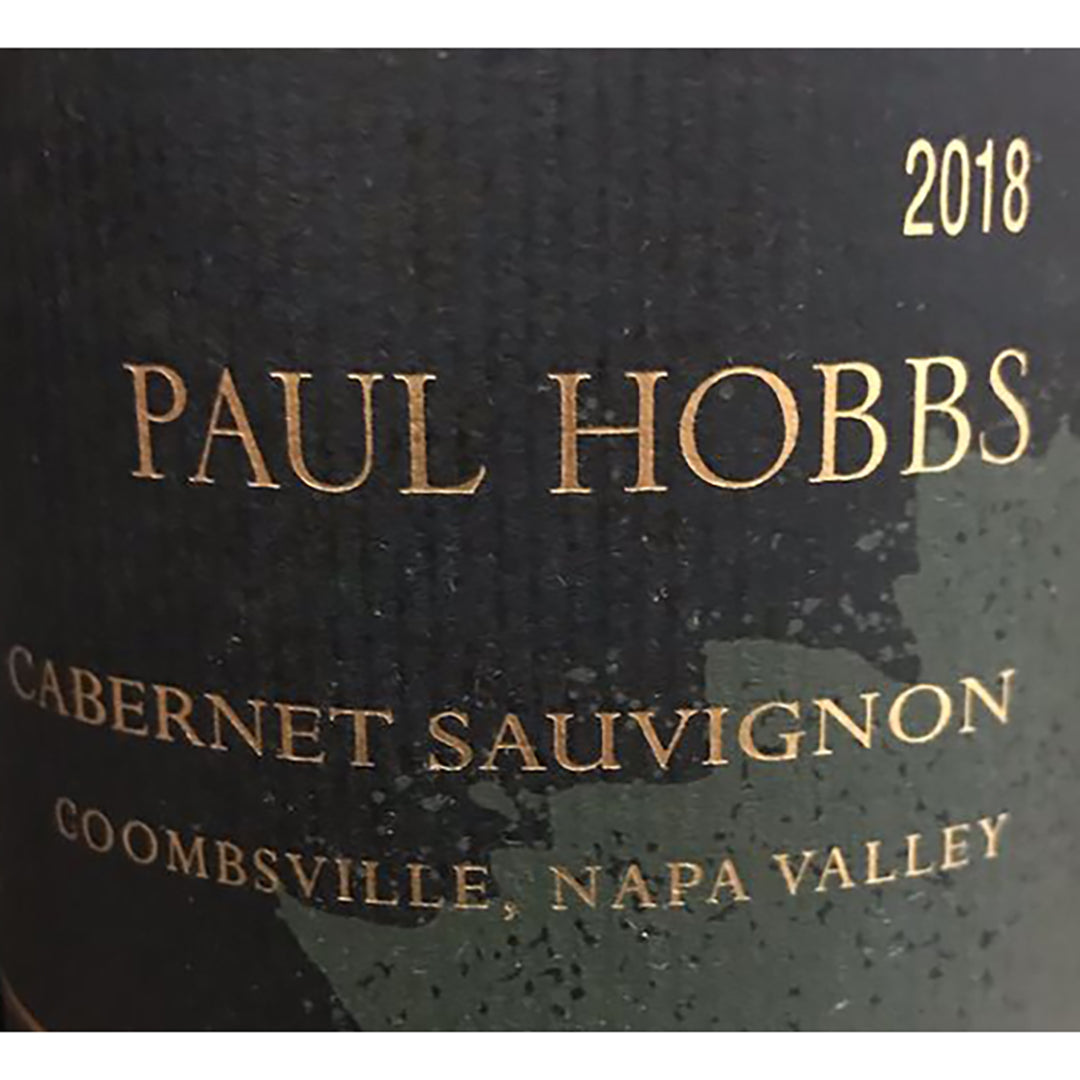Paul Hobbs, Cabernet Sauvignon, Napa, California, United States 2018