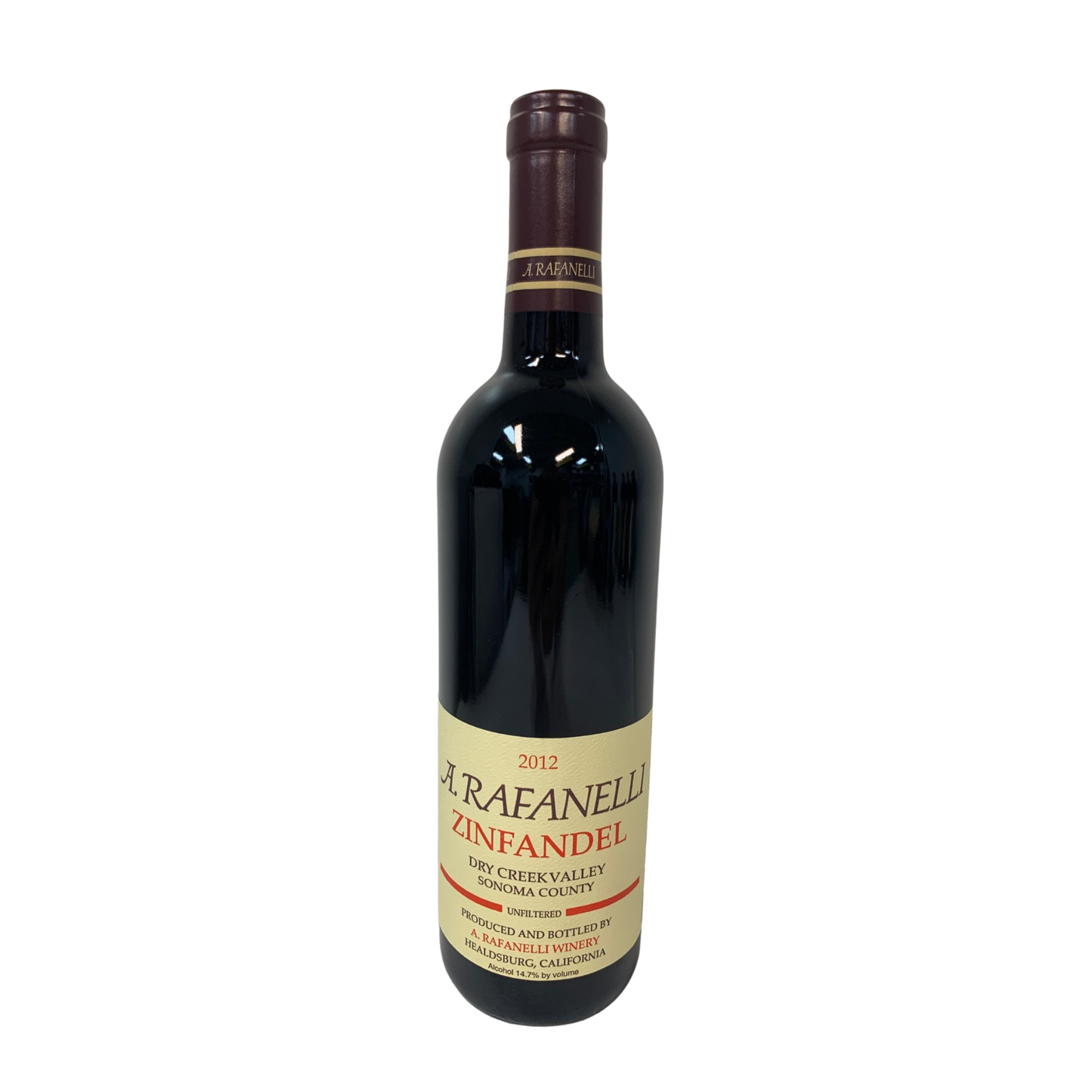 A. Rafanelli Zinfandel, Dry Creek Valley, California, USA 2012