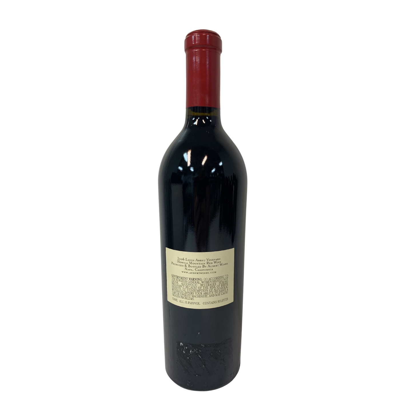 Aubert Lucia Abreu Vineyard Red Wine, Howell Mountain, Napa Valley, California, USA 2006