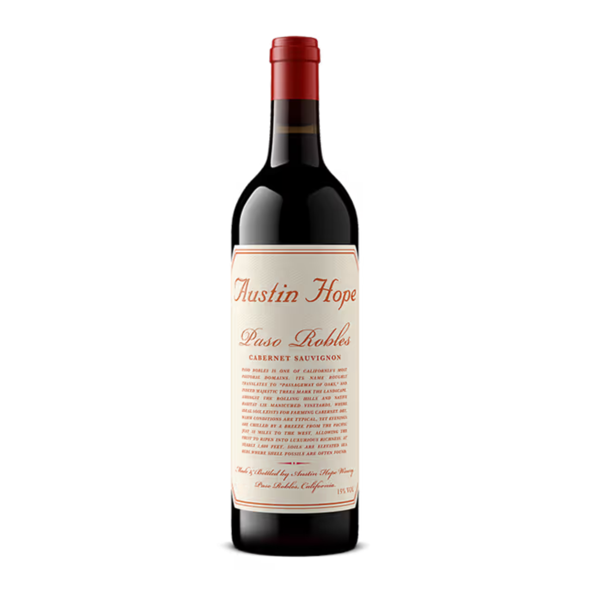 Austin Hope 'Austin' Paso Robles Cabernet Sauvignon, California, USA 1L