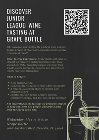 Junior League's- Recruitment Event, Wednesday May 13th, 6:30pm -8:30pm