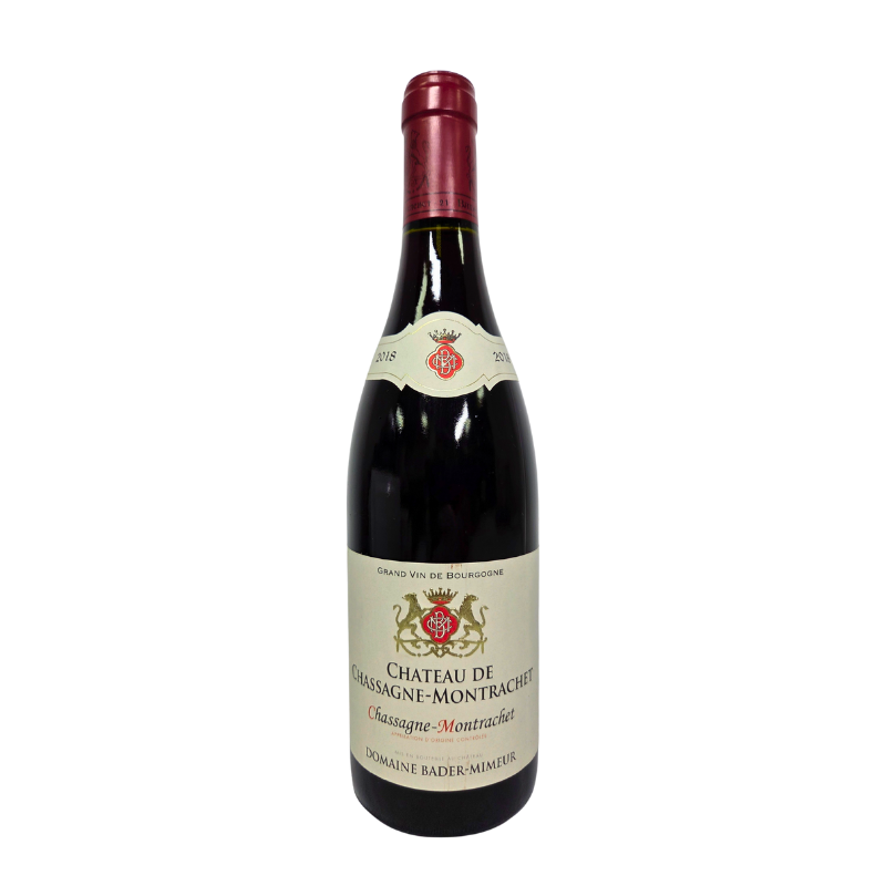 Bader-Mimeur Chassagne-Montrachet 'Chateau de Chassagne-Montrachet' Rouge, Cote de Beaune, France 2018