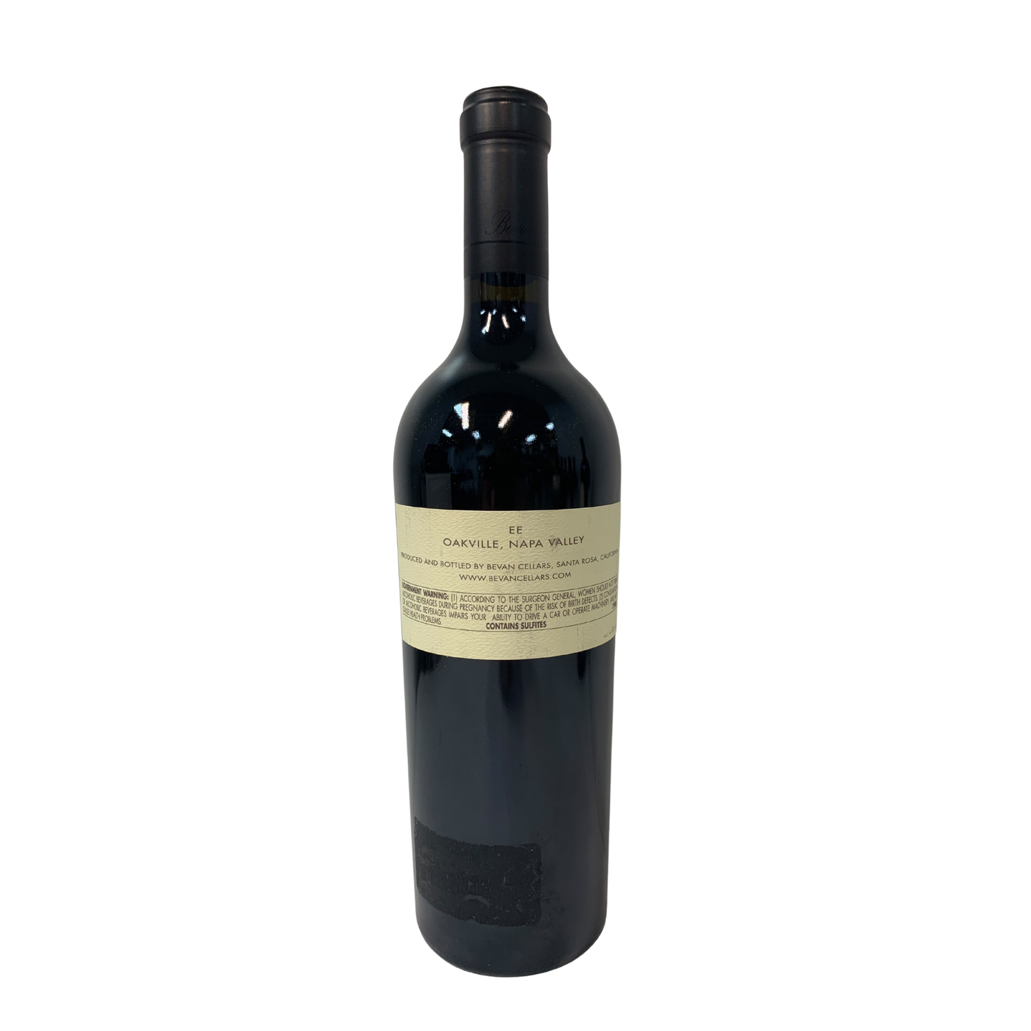 Bevan Cellars EE Red Wine, Oakville, Napa Valley, California, USA 2012