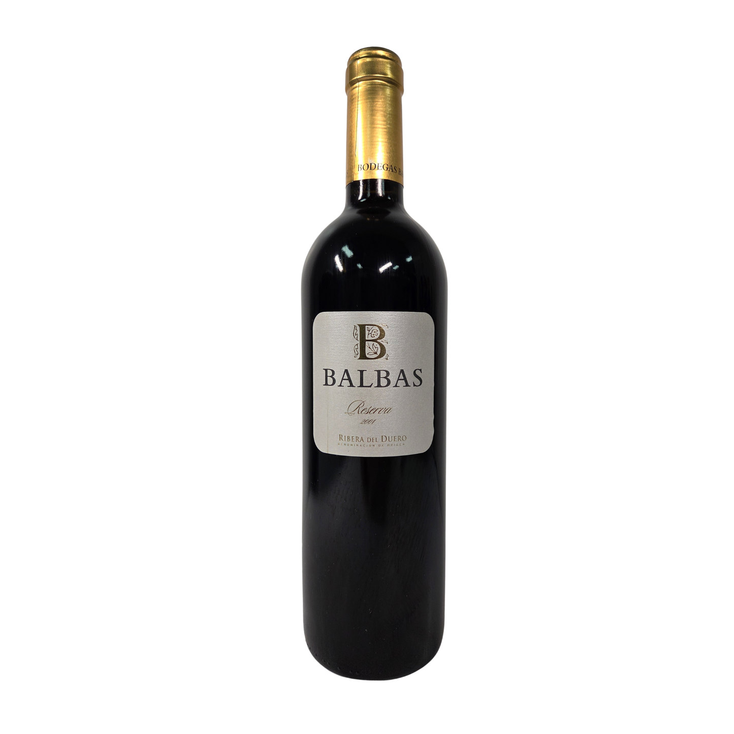 Bodegas Balbas Reserva, Ribera del Duero, Spain 2001