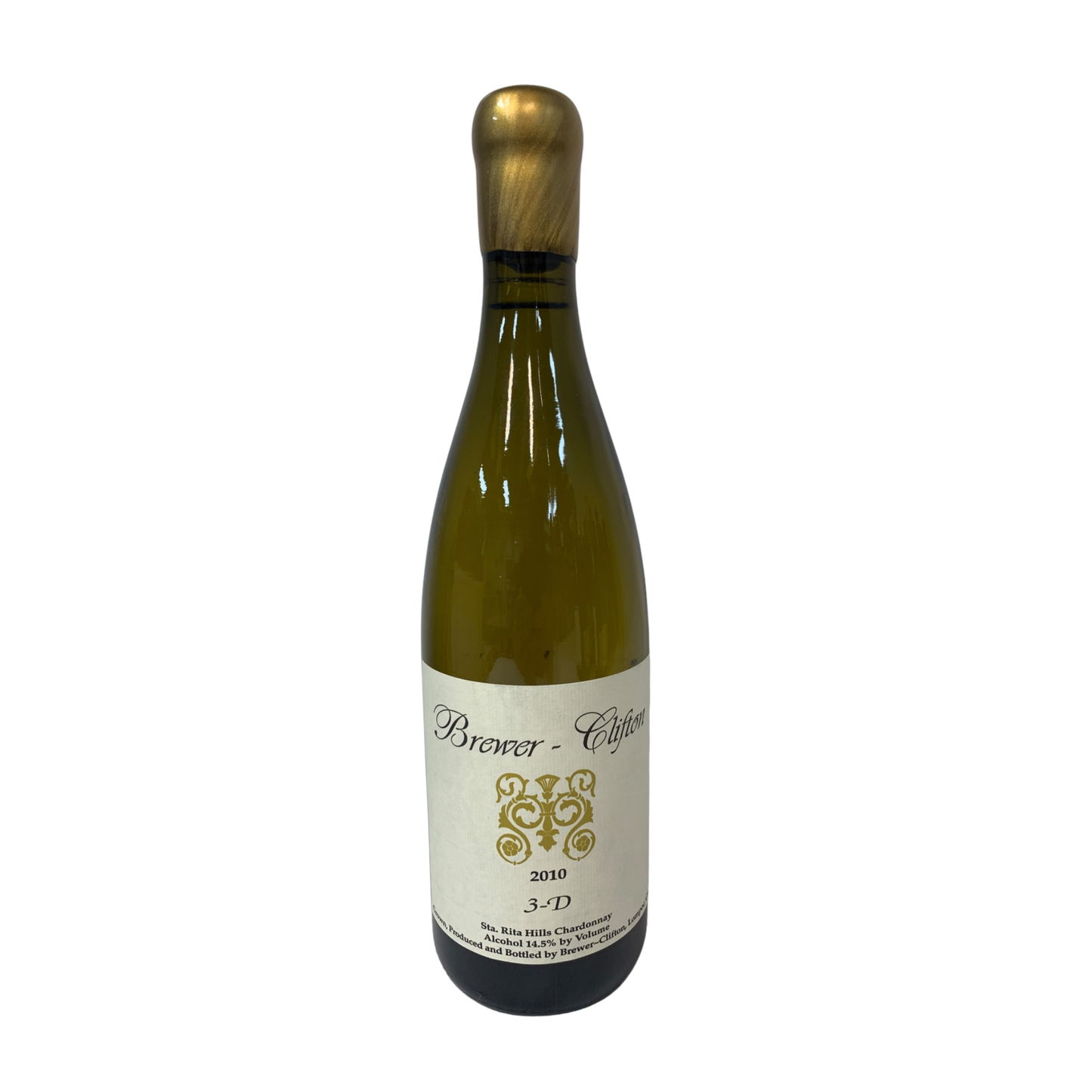 Brewer-Clifton 3-D Chardonnay, Sta. Rita Hills, Santa Barbara County, California, USA 2010