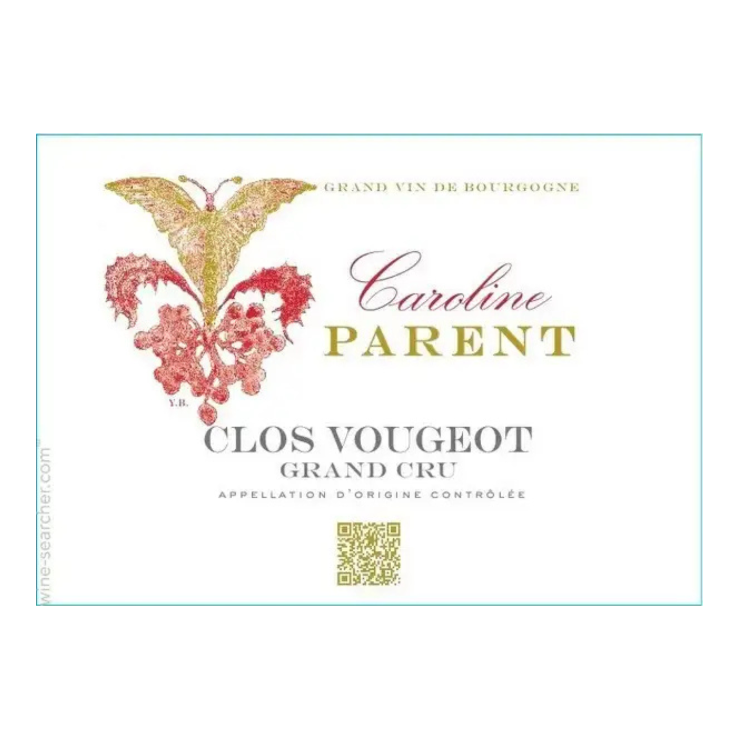 Caroline Parent Clos Vougeot Grand Cru, Cote de Nuits, France 2021