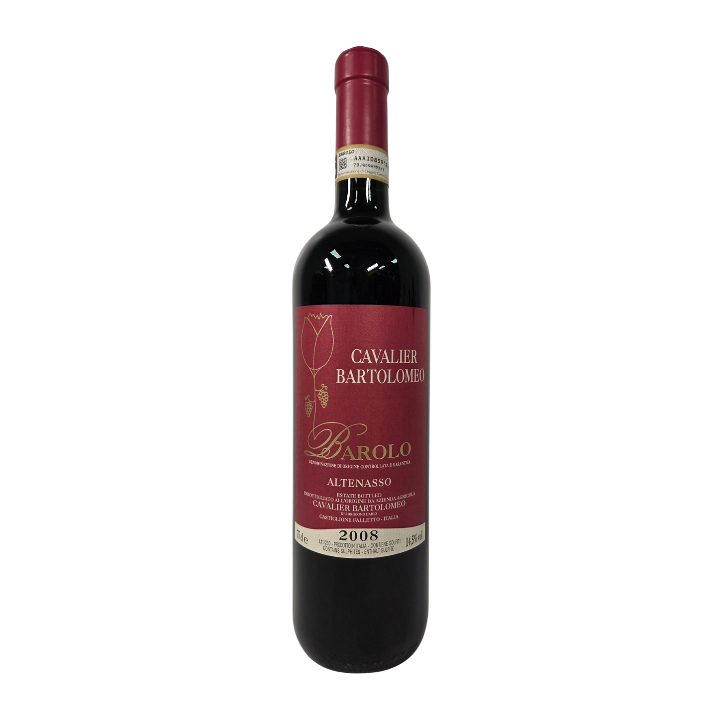 Cavalier Bartolomeo Altenasso, Barolo DOCG, Italy 2008
