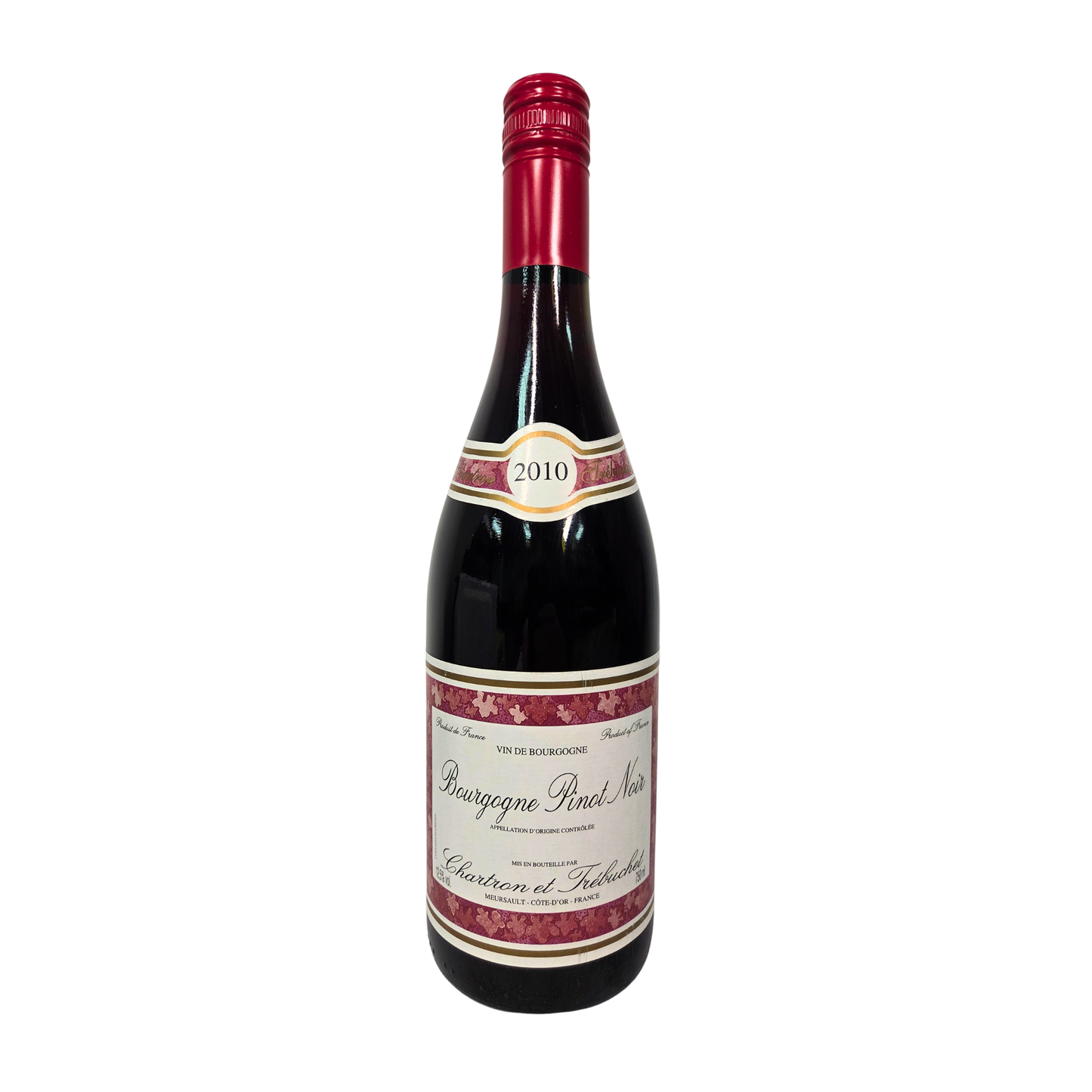 Chartron et Trebuchet Bourgogne Pinot Noir, Burgundy, France 2010