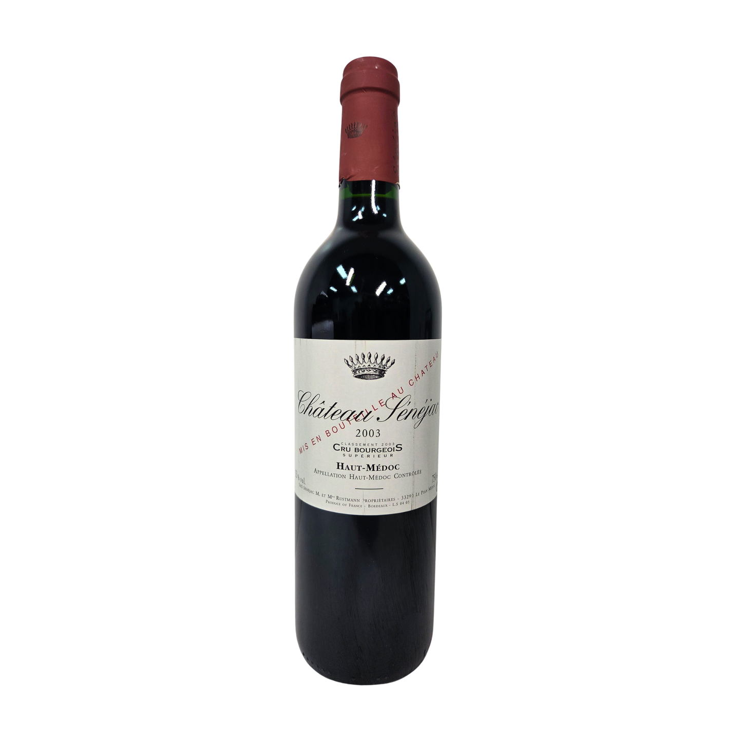 Chateau Senejac, Haut-Medoc, France 2003