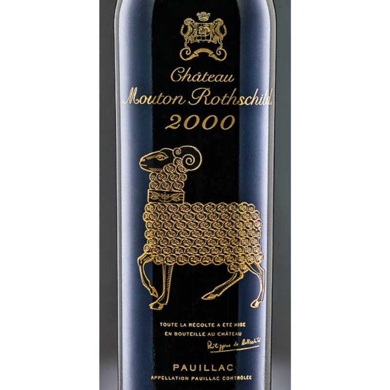 Château Mouton Rothschild, Pauillac, France 2000