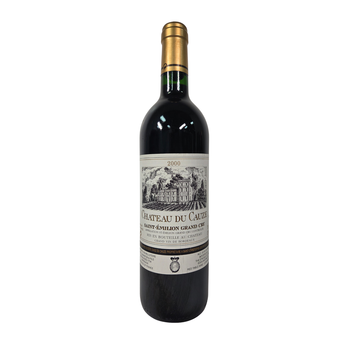 Chateau du Cauze, Saint-Emilion Grand Cru, France 2000
