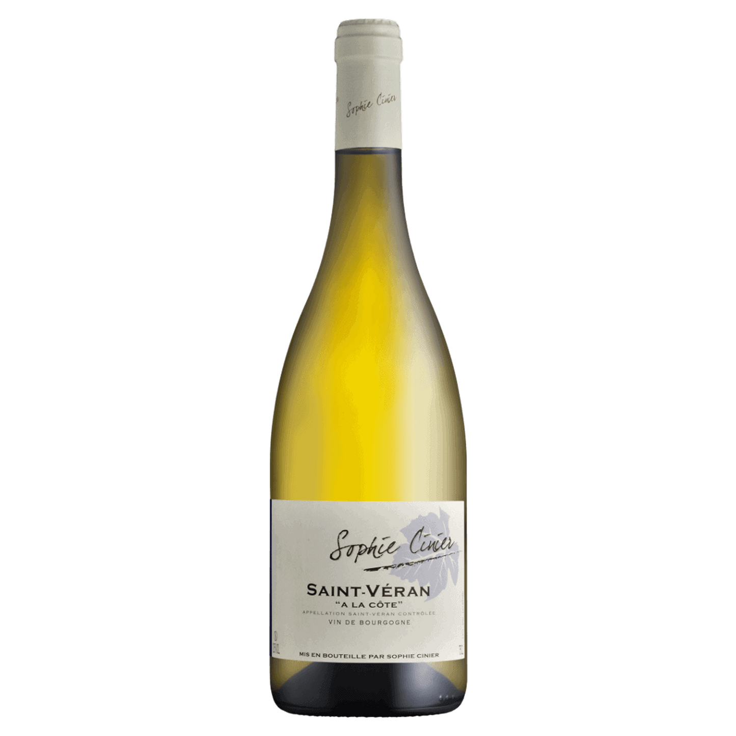 Domaine Sophie Cinier Saint-Veran A la Cote, Maconnais, Burgundy, France 2022