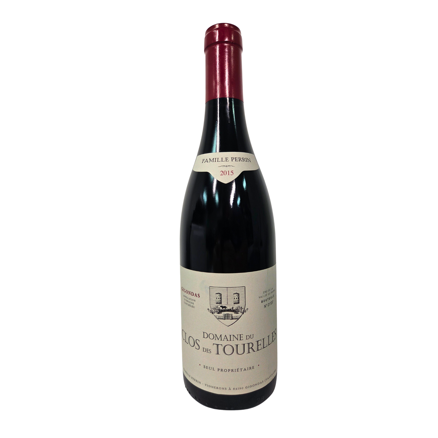 Famille Perrin Gigondas Domaine du Clos des Tourelles, Rhone, France 2015