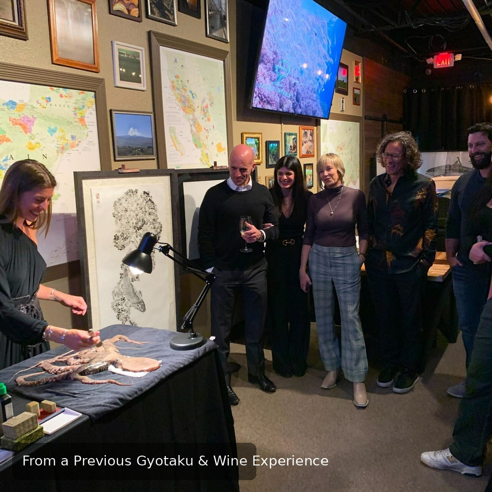 Art & Wine - A Gyotaku & Wine experience (August 8th, 6:00PM)