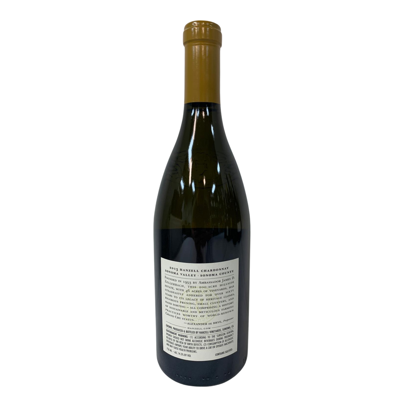 Hanzell Vineyards Chardonnay Sonoma Valley, USA 2013