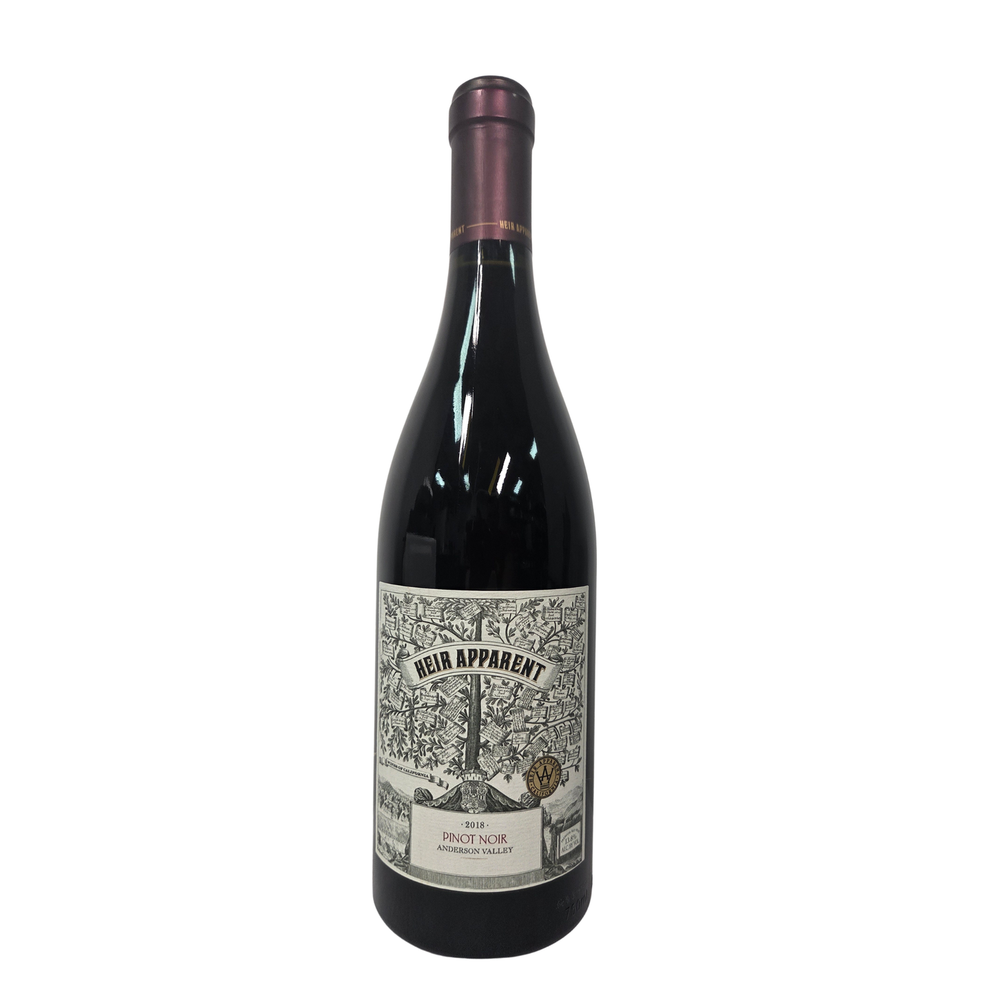 Heir Apparent Anderson Valley Pinot Noir, California, USA 2018