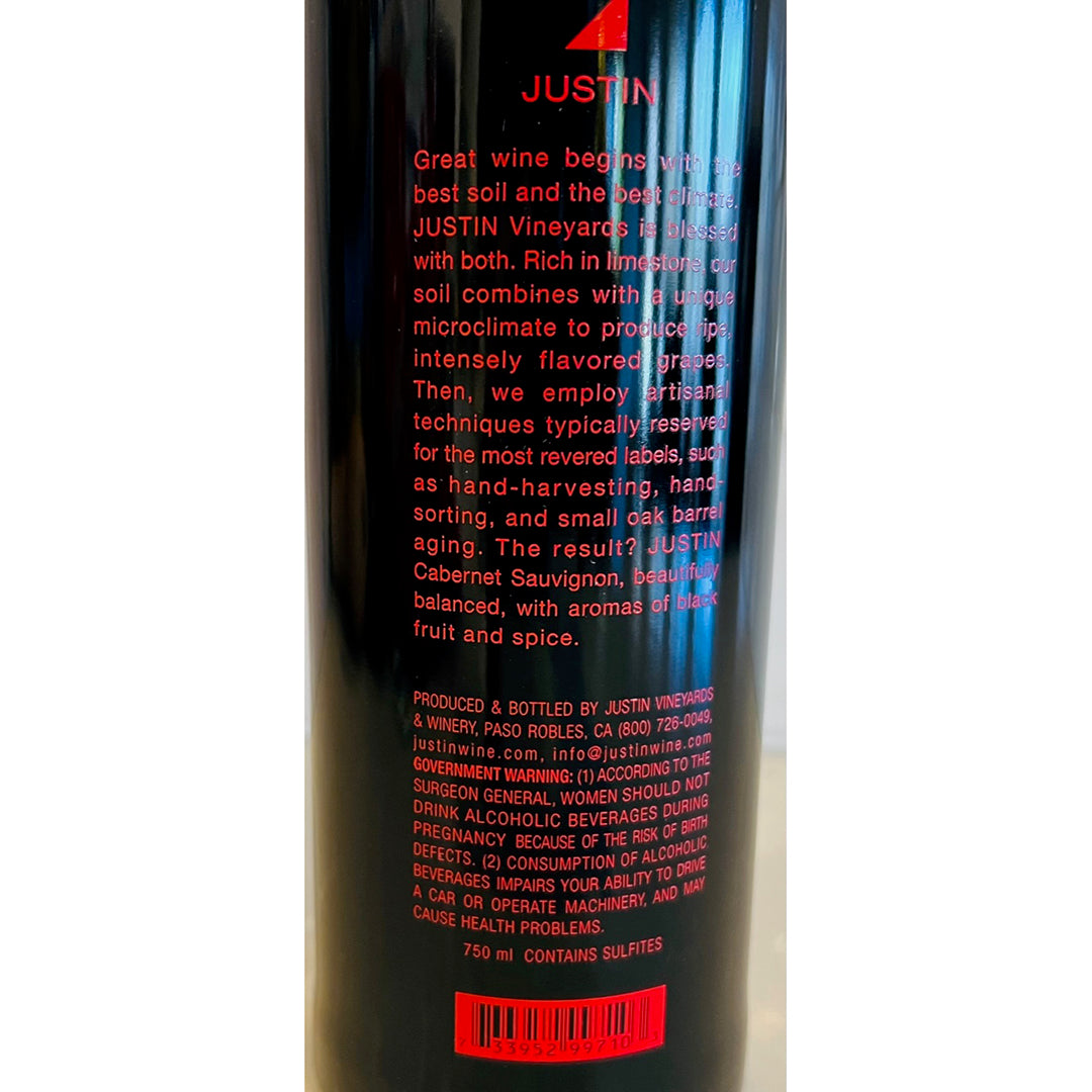 Justin Isosceles, Red Blend, Paso Robles, California, United States 2020