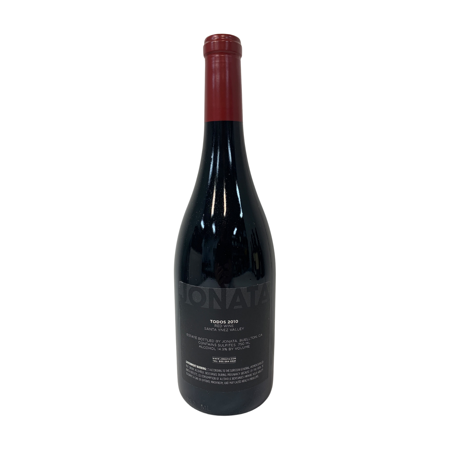 Jonata Todos Red Blend, Santa Ynez Valley, California, USA 2010