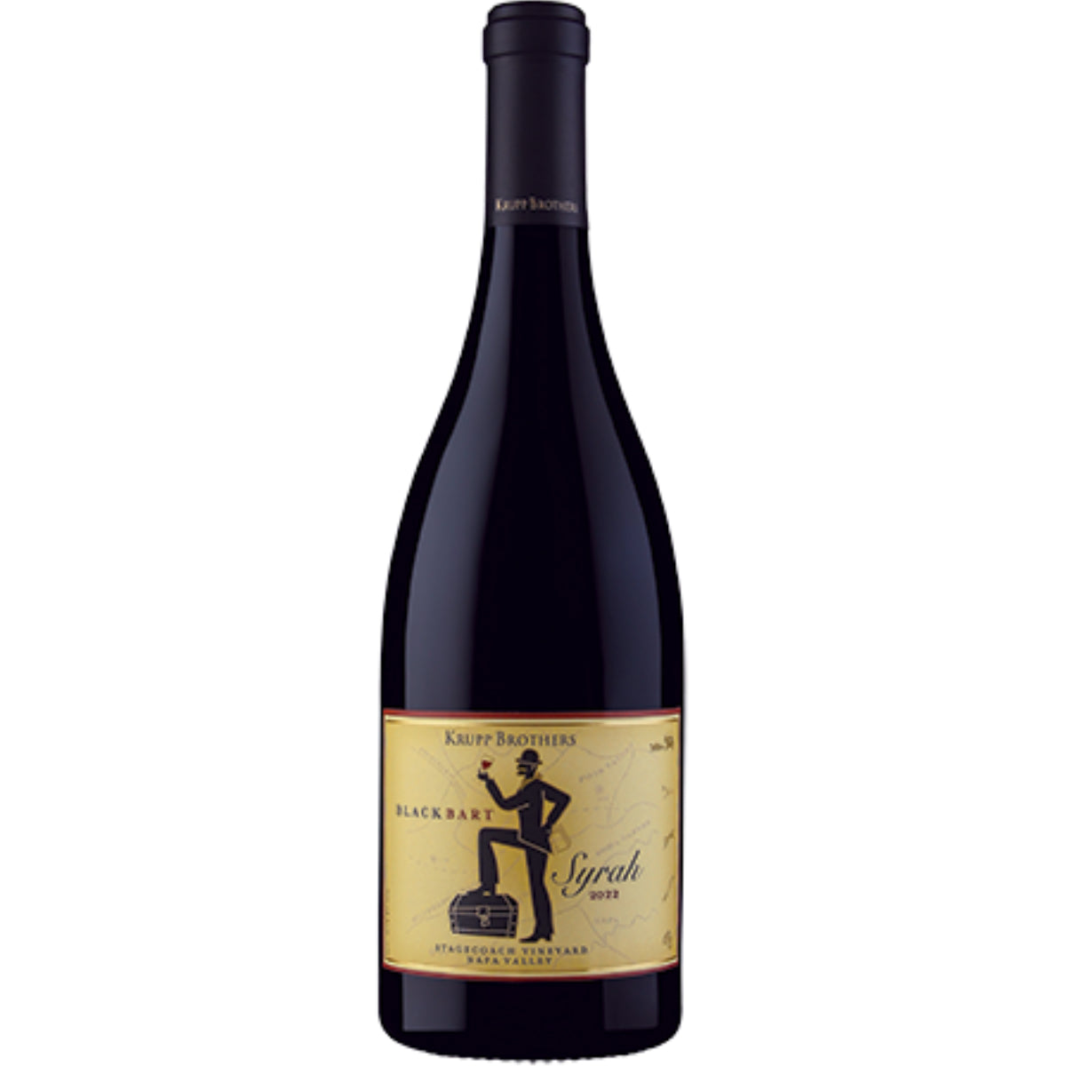 Krupp Brothers Black Bart Napa Valley Syrah, California, USA 2022