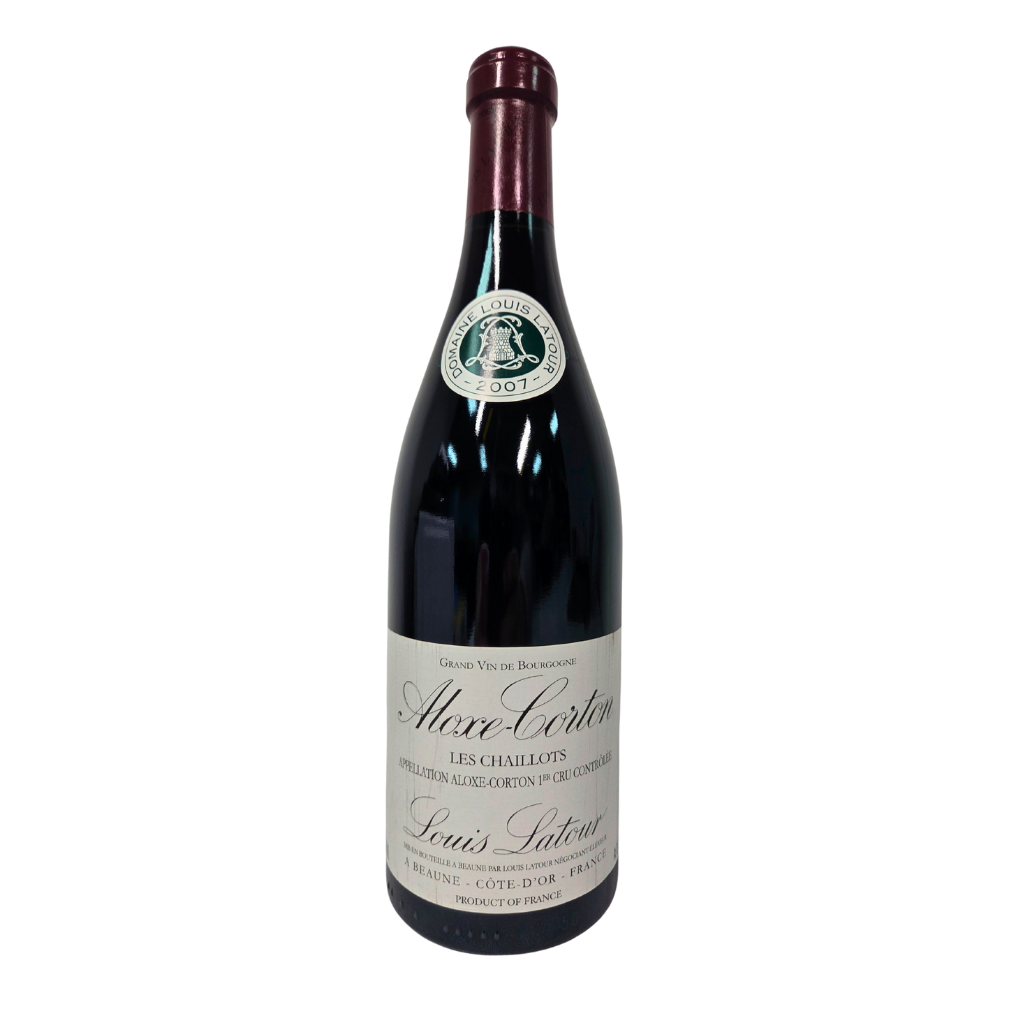 Louis Latour 'Domaine Latour' Aloxe-Corton, Cote de Beaune, France 2007