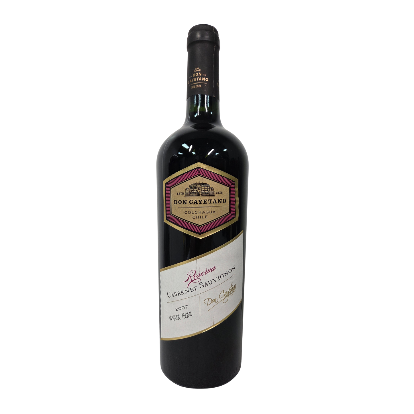 Luis Felipe Edwards Don Cayetano Reserva Cabernet Sauvignon, Colchagua Valley, Chile 2007