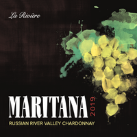 Maritana Vineyards 'La Riviere' Chardonnay, Russian River Valley, California, USA 2019