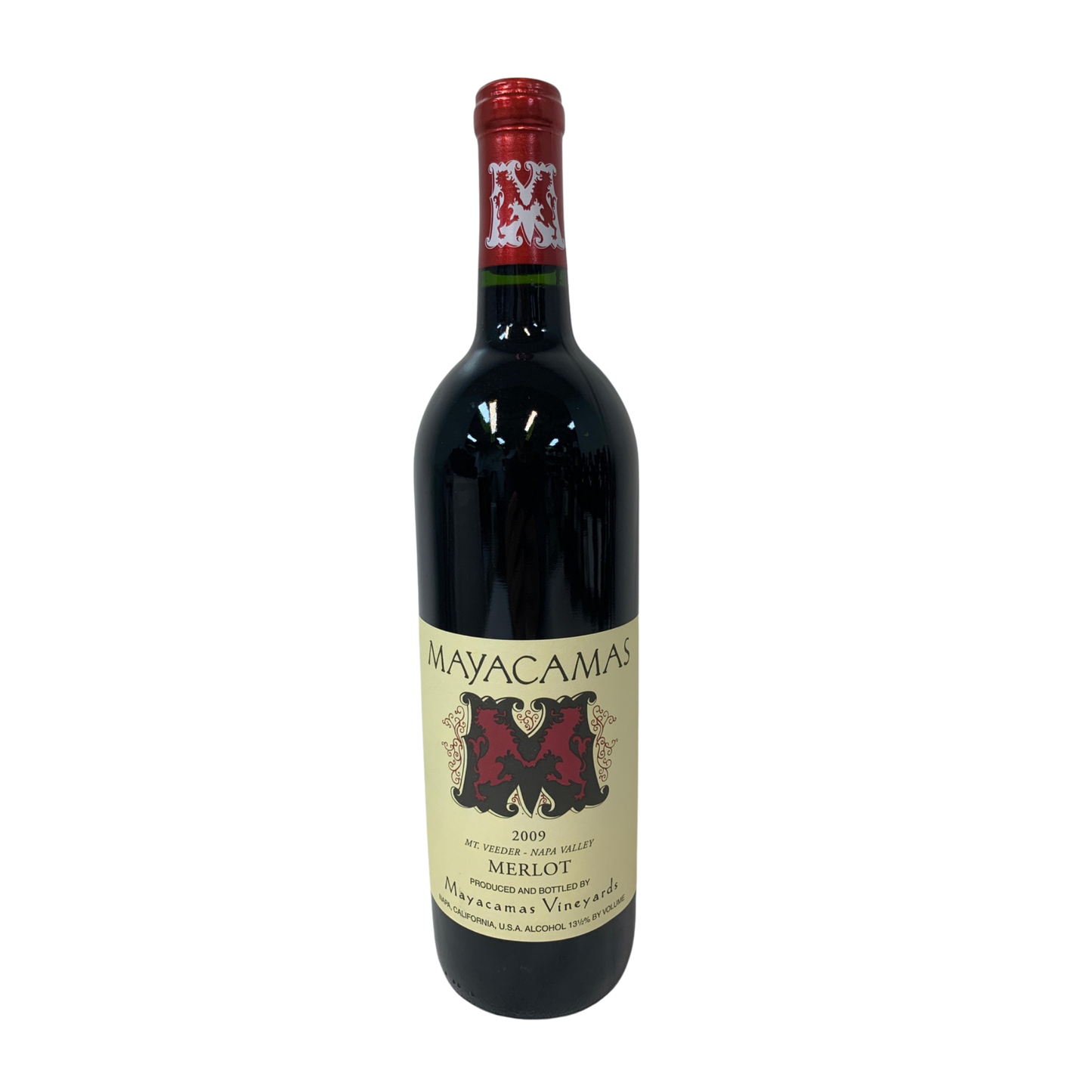 Mayacamas Merlot, Mt. Veeder, Napa Valley, California, USA 2009