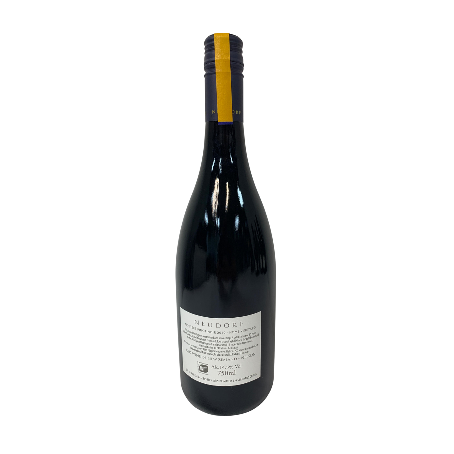 Neudorf Moutere Home Vineyard Pinot Noir Nelson, New Zealand, 2010
