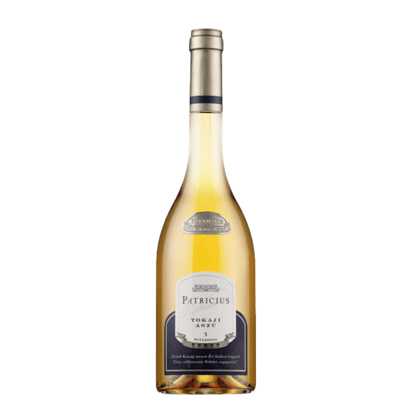Patricius Tokaji Aszu 5 Puttonyos, Tokaj, Hungary (500ML) 2006
