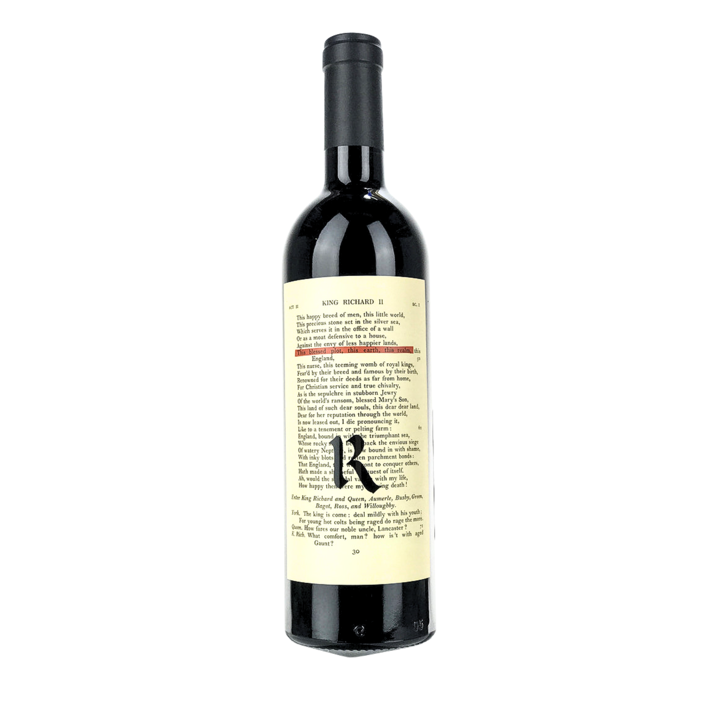 Realm Cellars The Bard Proprietary Blend, Napa Valley, California, USA 2021