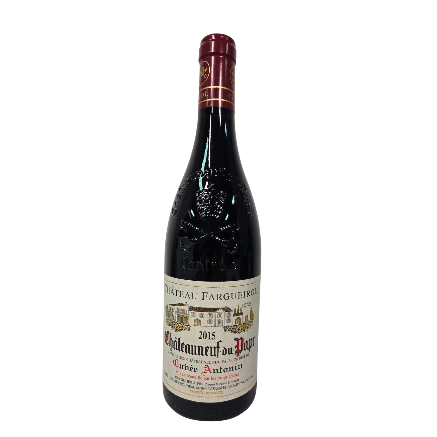 Revoltier Chateau Fargueirol Chateauneuf-du-Pape Cuvee Antonin, Rhone, France 2015