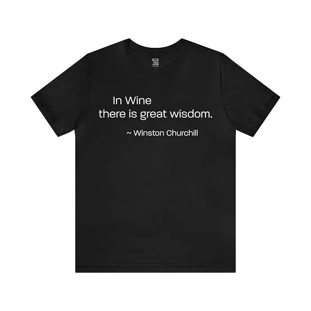 Churchill Wisdom Unisex Jersey Short Sleeve Tee