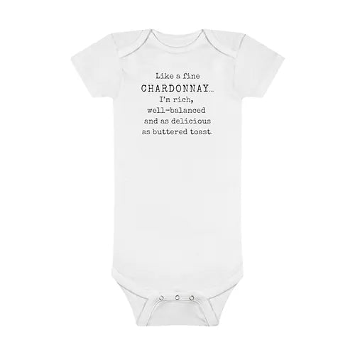 Chardonnay Baby Onesie