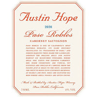 Austin Hope Cabernet Sauvignon, Paso Robles, California, United States 2021